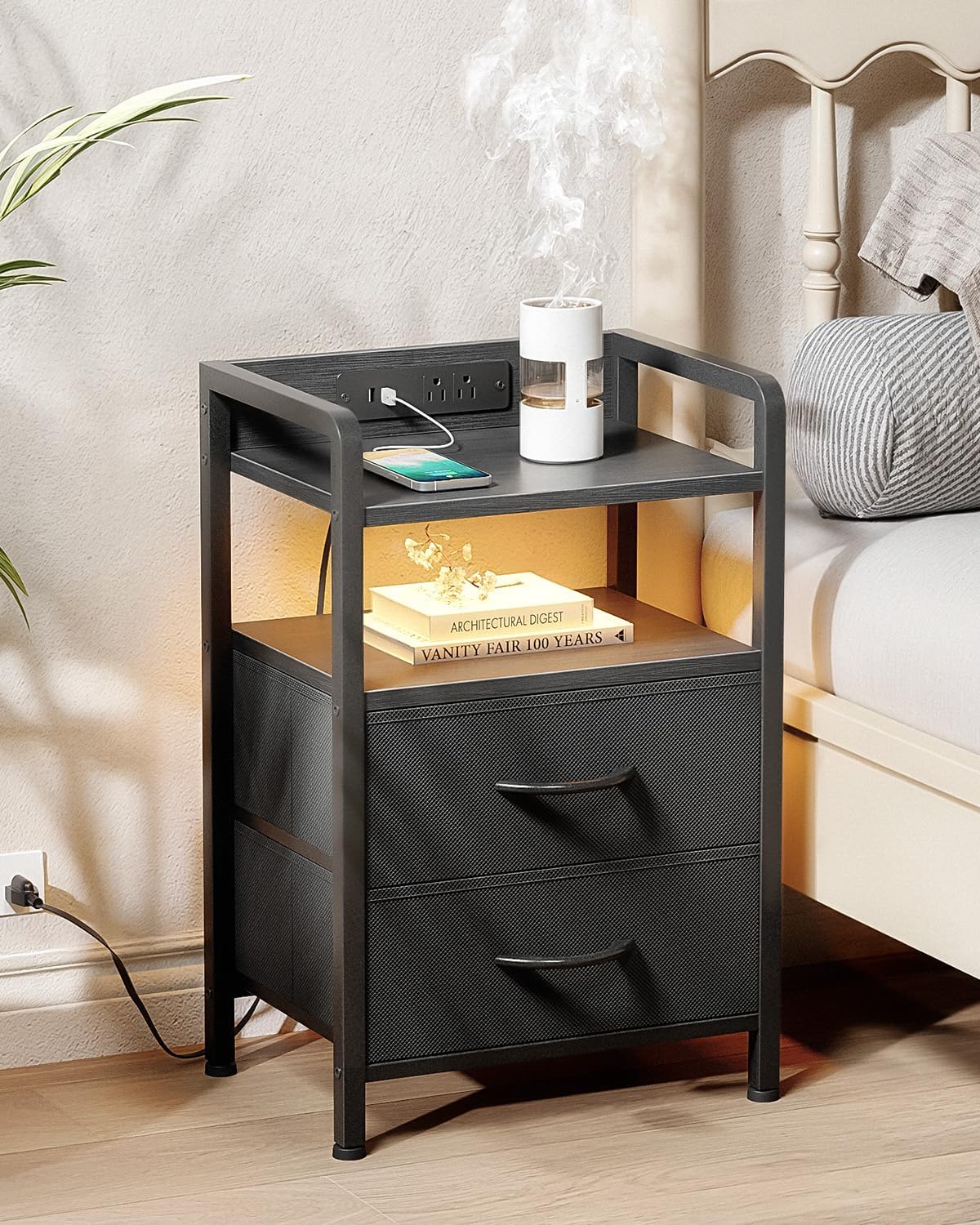 Night Stand Bedside Table Bedroom