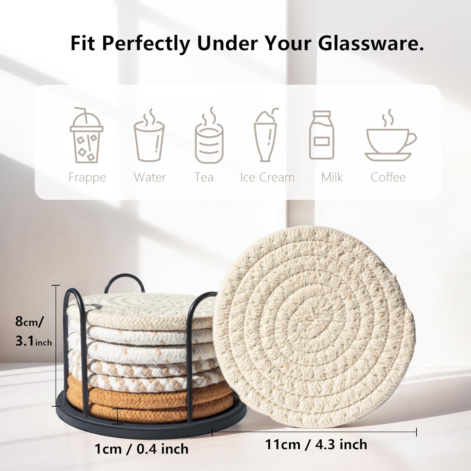 Coasters for Tabletop Protection