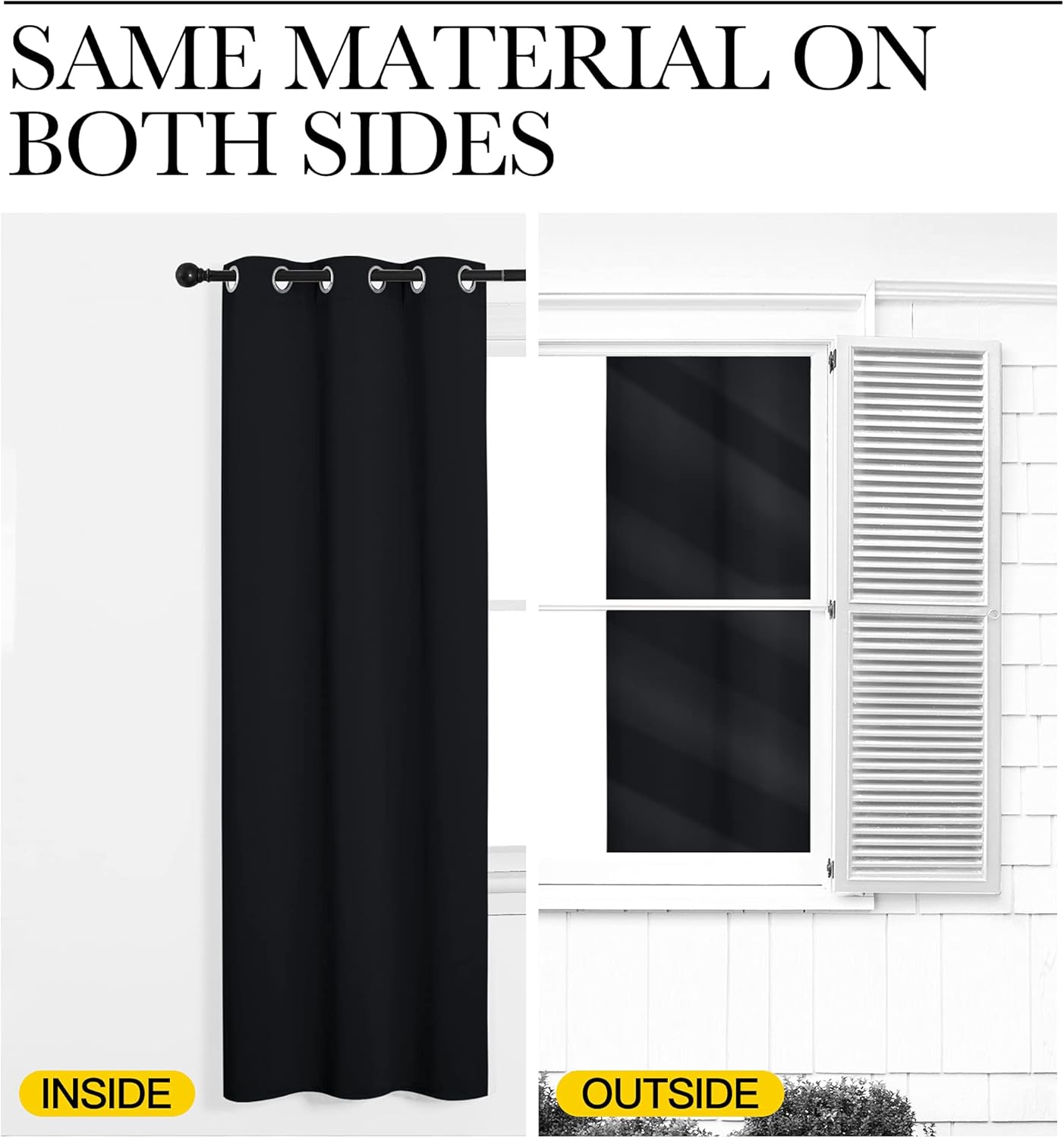 Thermal Insulated Blackout Curtains for Bedrooms