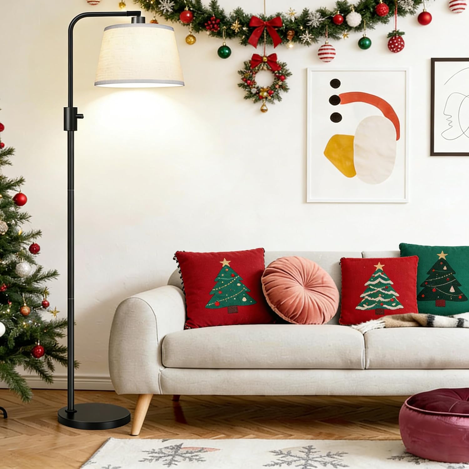 Dimmable Floor Lamp for Living Room and Office