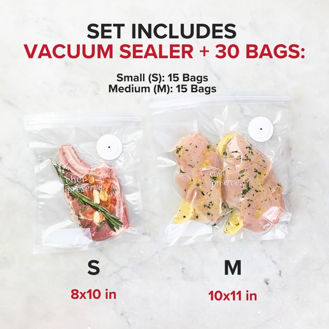 Chef Preserve Vacuum Sealer Bags